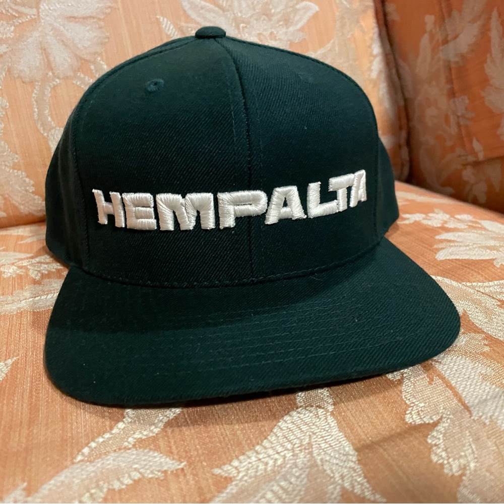 🪴 HEMPALTA Yupoong Classics SnapBack Hat Medium/Large Green Hemp Alberta🪴